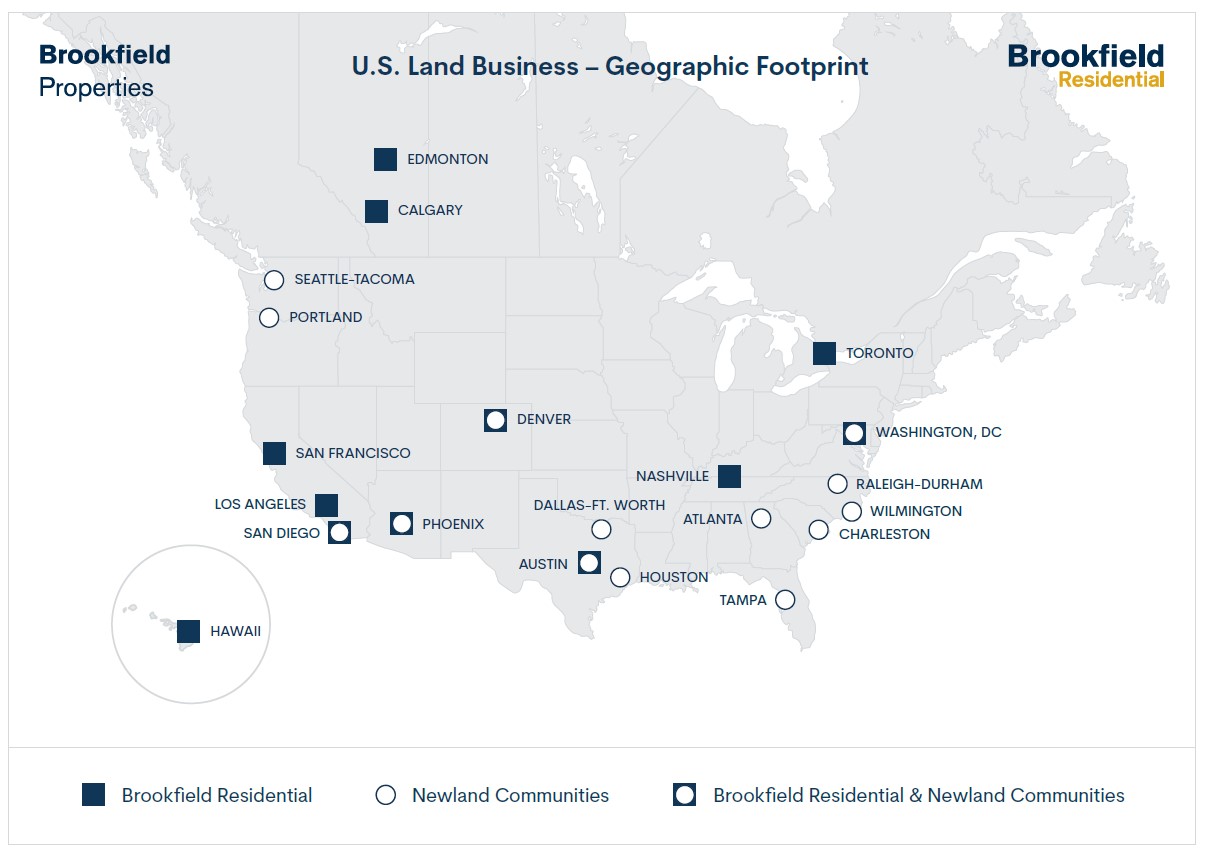 Newland Geographic Footprint